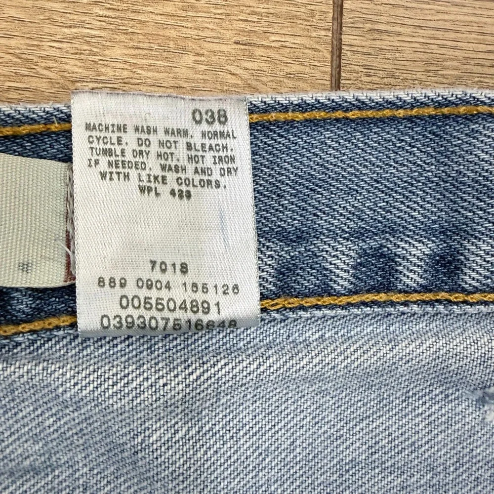 Levis 550 Relaxed Fit Jeans Mens 38x29 Blue Denim Medium Wash 00550-4891‎